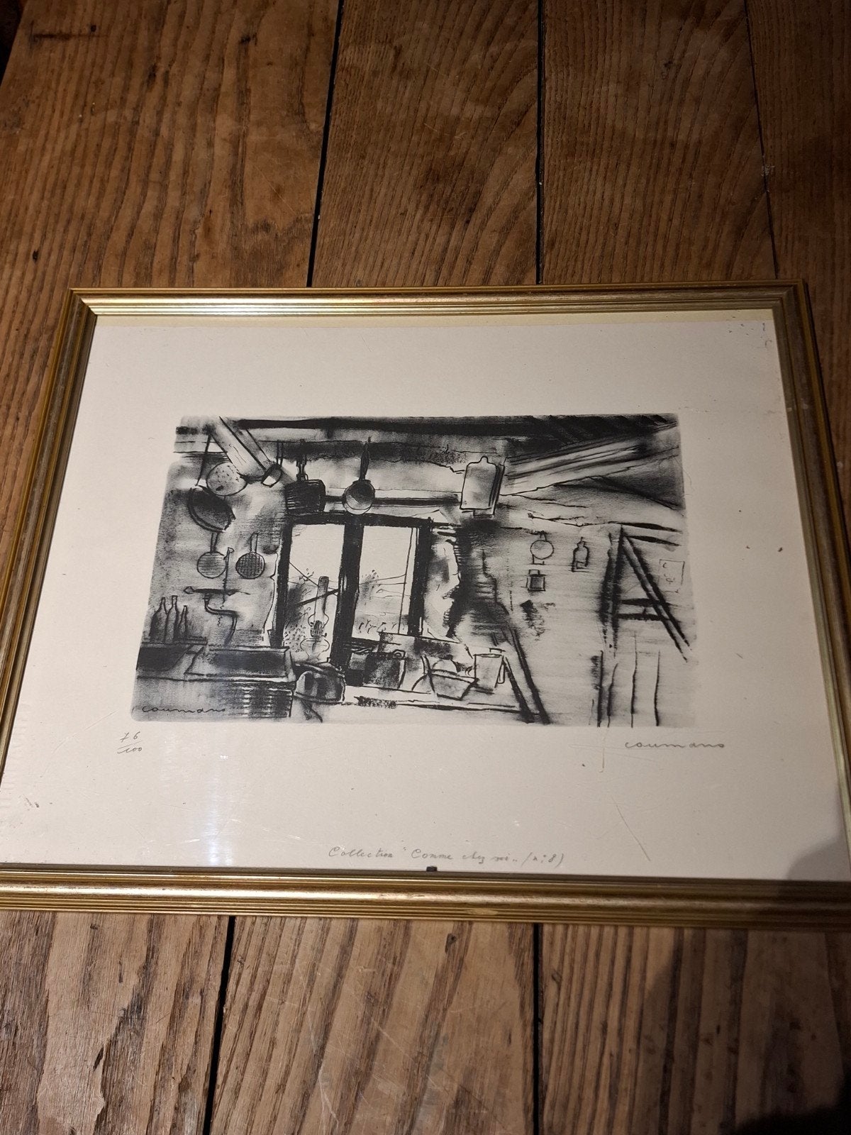 jan courtmans litho, Enlèvement