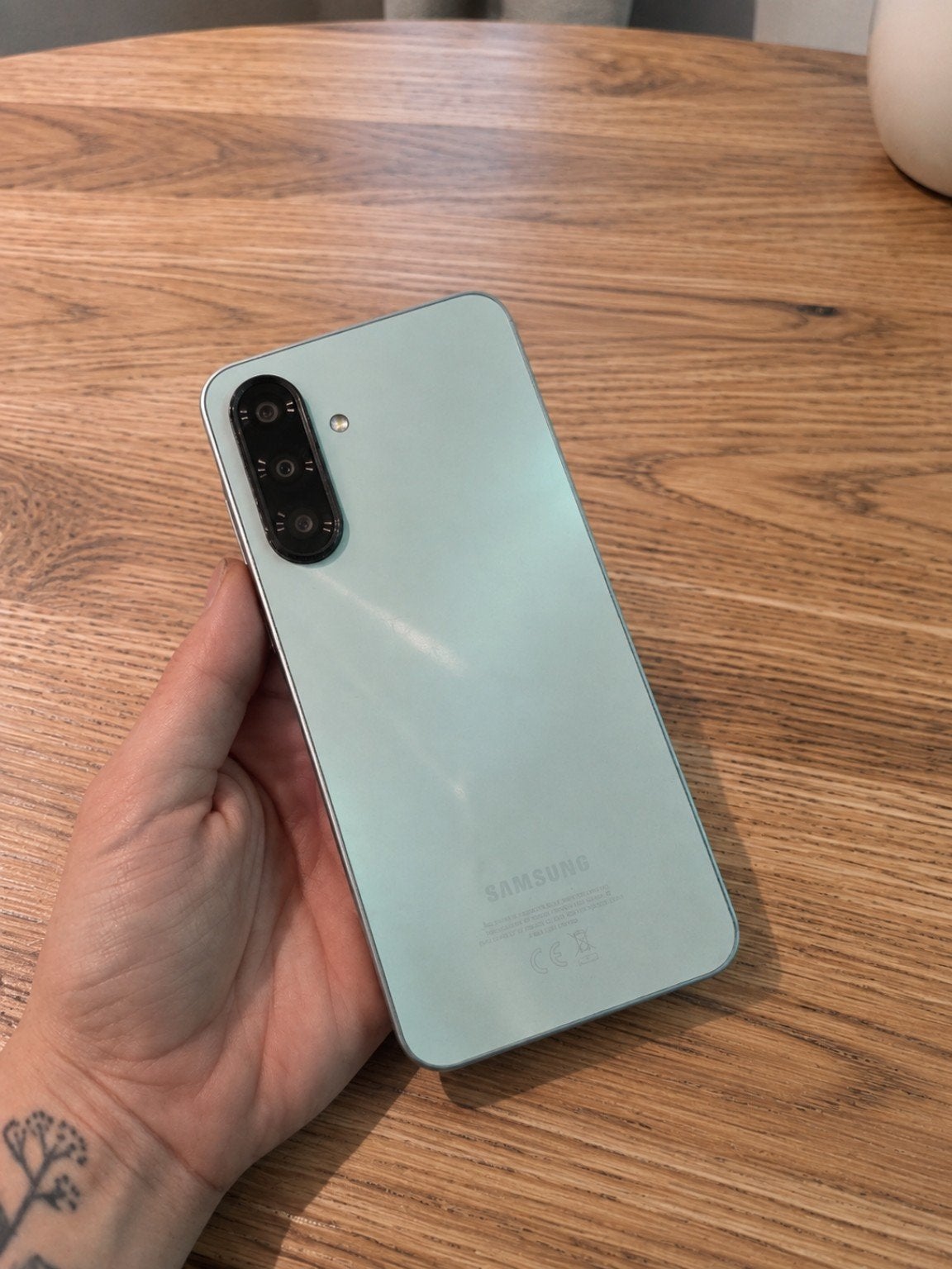 Samsung Galaxy A17 128 Go bleu clair + boîte et étui, 10 mégapixels ou plus, Enlèvement, Utilisé, Sans abonnement
