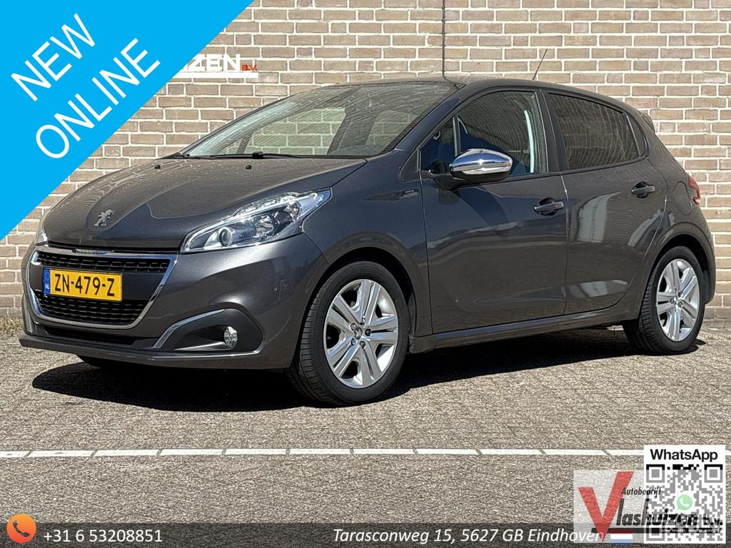 Peugeot 208 1.2 PureTech Signature | € 4.950,- NETTO! |, Auto's, Peugeot, Bedrijf, Handgeschakeld, Grijs, Navigatiesysteem