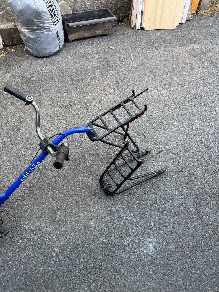 Aanhangfiets, Ophalen, Gebruikt, Aanhangfiets