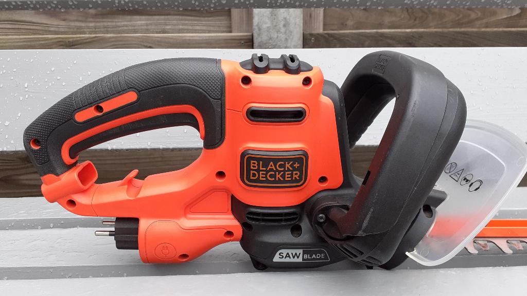 Haagschaar Black+Decker: meslengte 55 cm., Ophalen, Gebruikt, Elektrisch, Black & Decker