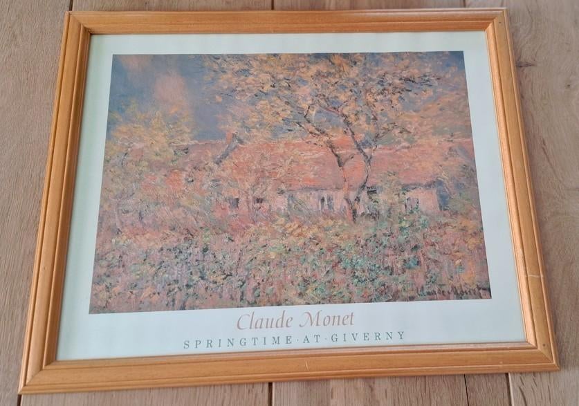 Claude Monet  Spring Time in Giverny, Ophalen, Overige typen, Zo goed als nieuw, Minder dan 50 cm