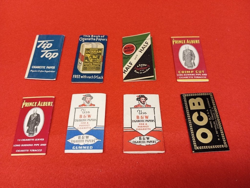 US WW2/ Lot feuilles à cigarettes, Enlèvement ou Envoi, Armée de terre, Autres types
