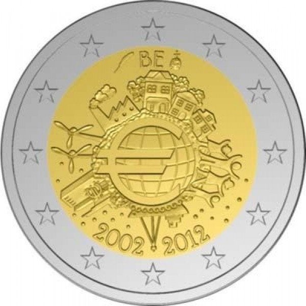 Speciaal 2 euro stuk - €2 België 2012, Postzegels en Munten, Ophalen of Verzenden, België, 2 euro, Losse munt