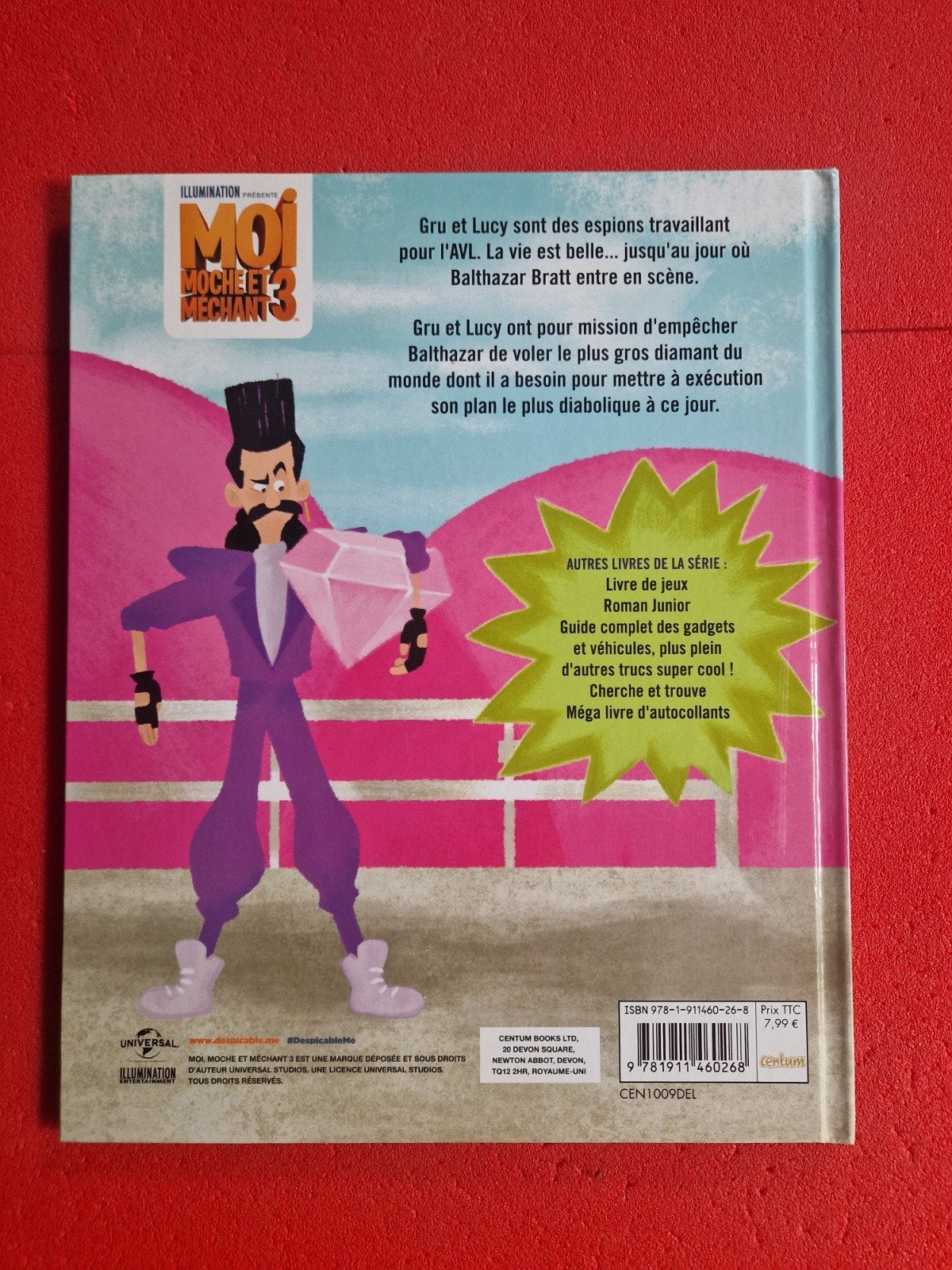livre moi moche et méchant 3,album illustré, Livres, Enlèvement ou Envoi