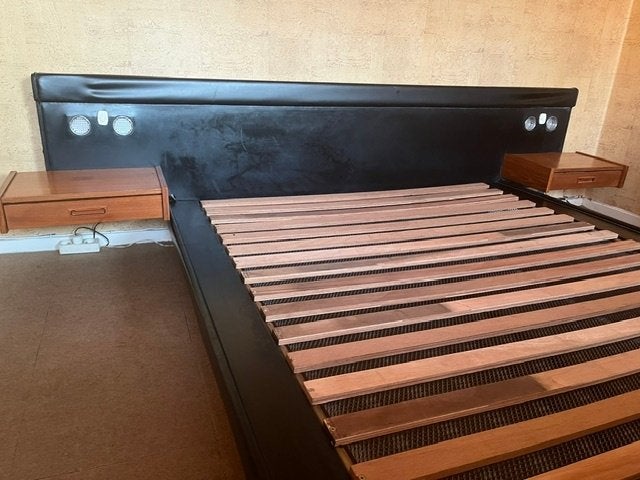 Gratis bed - 1,40m x 2m, Queen size, 140 cm, Enlèvement, Utilisé