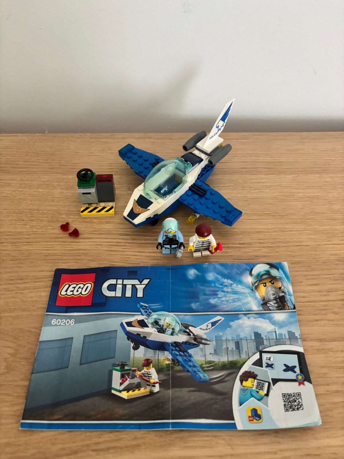 Lego city Sky Police Jet Patrol 60206, City, Lego, Ophalen of Verzenden, Zo goed als nieuw