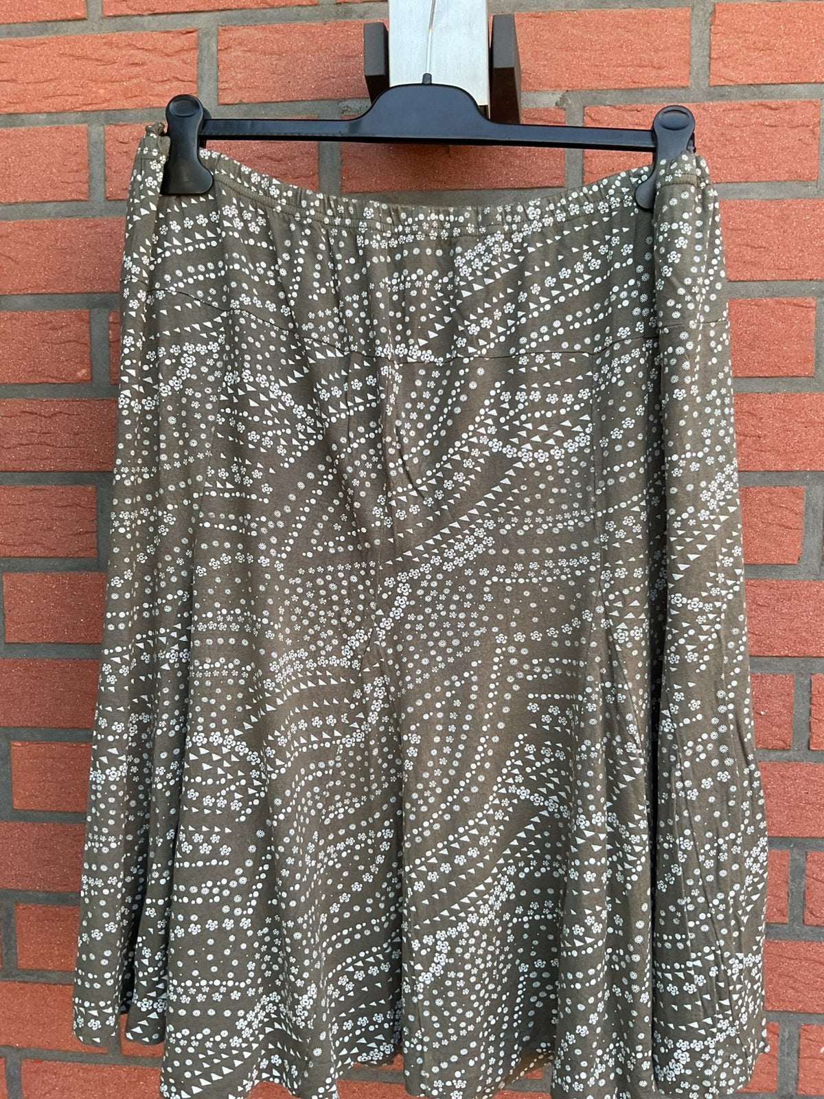 Rok met elastische taille Maat 54/56, Kleding | Dames, Rokken, Maat 46/48 (XL) of groter, Ophalen of Verzenden, Gedragen, Onder de knie