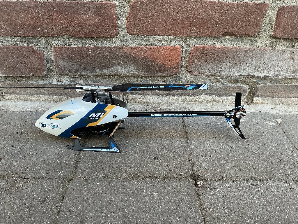 OMPHOBBY OMP Heli M1 EVO Helicopter white (S-FHSS RX), Hobby en Vrije tijd, Modelbouw | Radiografisch | Helikopters en Quadcopters