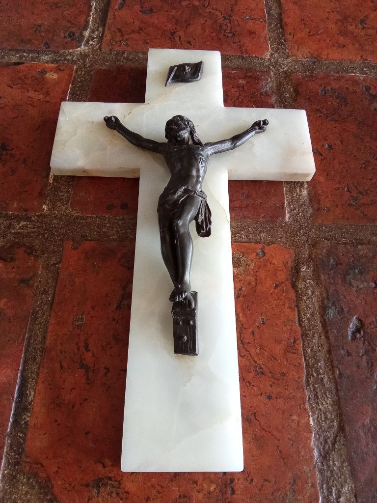 CHRISTUS OP MARMEREN KRUIS, Ophalen of Verzenden, Overige typen, Christendom | Katholiek