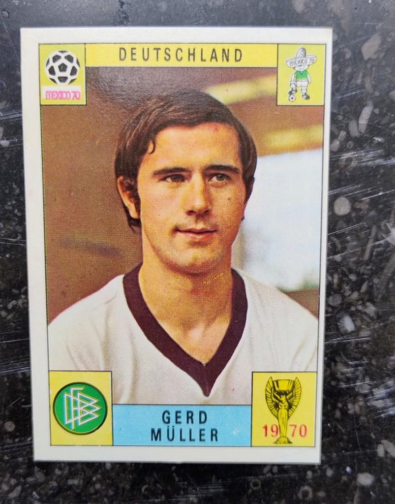 Panini WC Mexico '70: Gerd Müller., Verzamelen, Ophalen