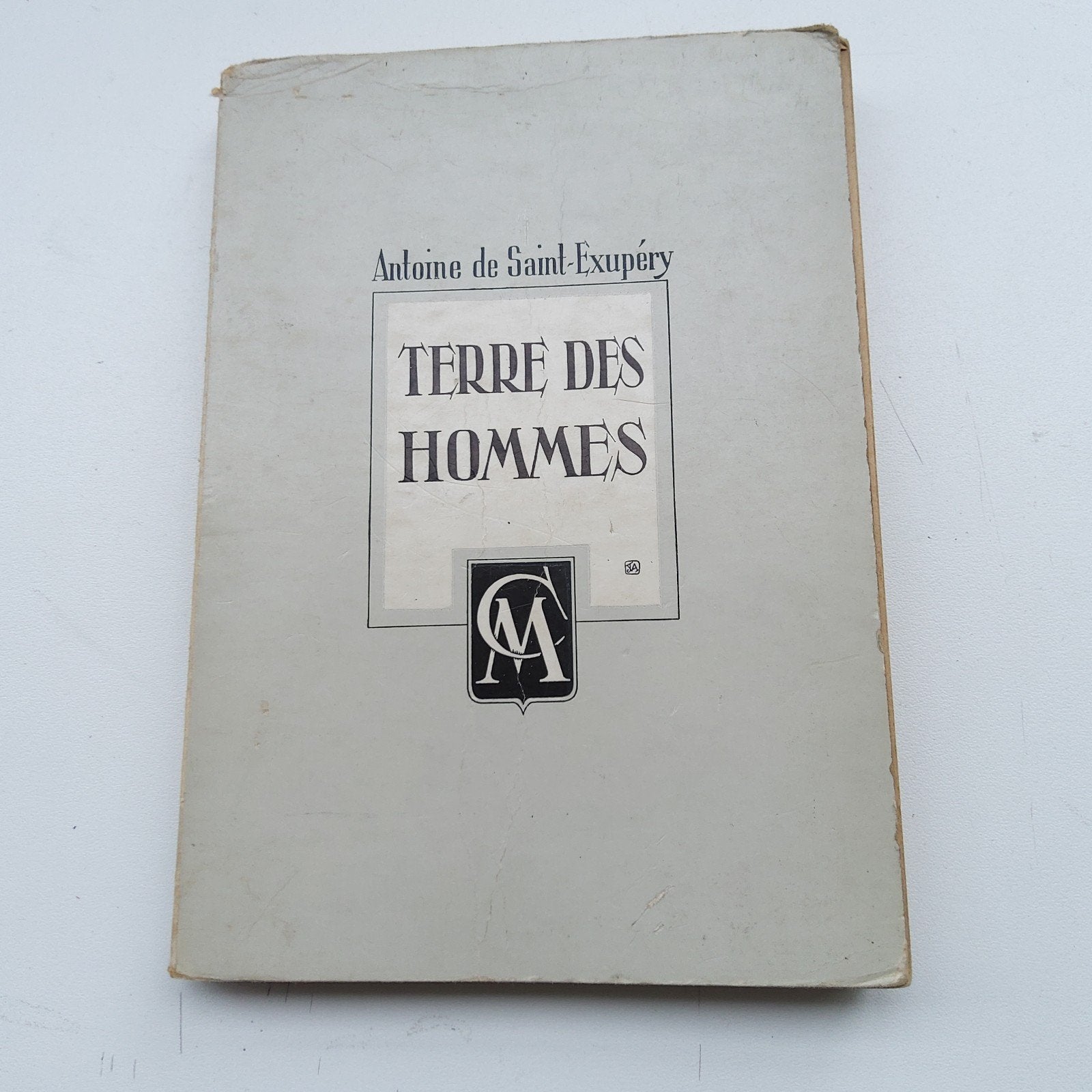Antoine de Saint-Exupéry. "Terre des Hommes", Enlèvement ou Envoi, Utilisé, Antoine de Saint-exupéry