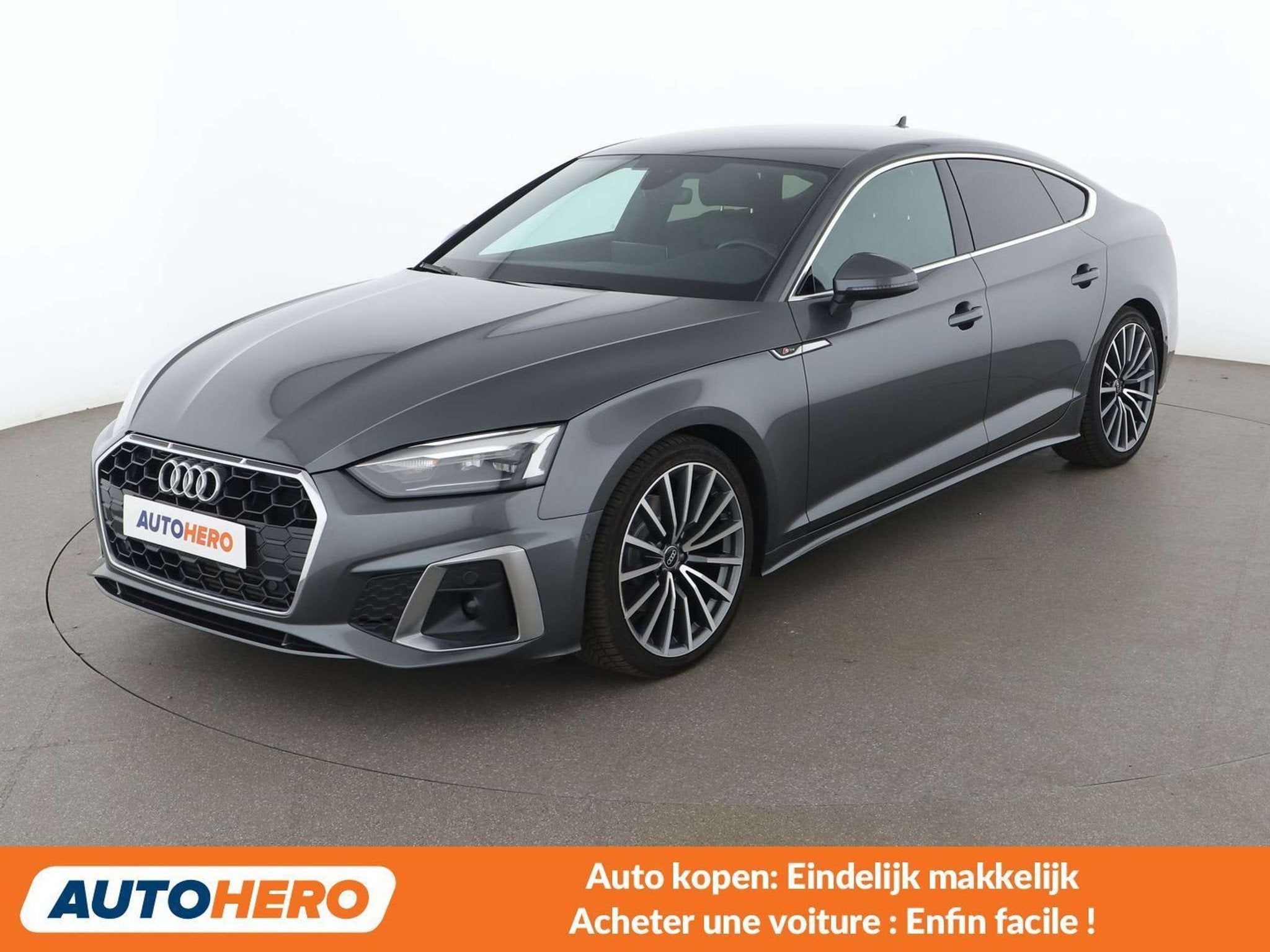 Audi A5 35 TFSI Mild-Hybrid S line (bj 2022, automaat), Auto's, Gebruikt, 1984 cc, Overige brandstoffen, Parkeerassistent