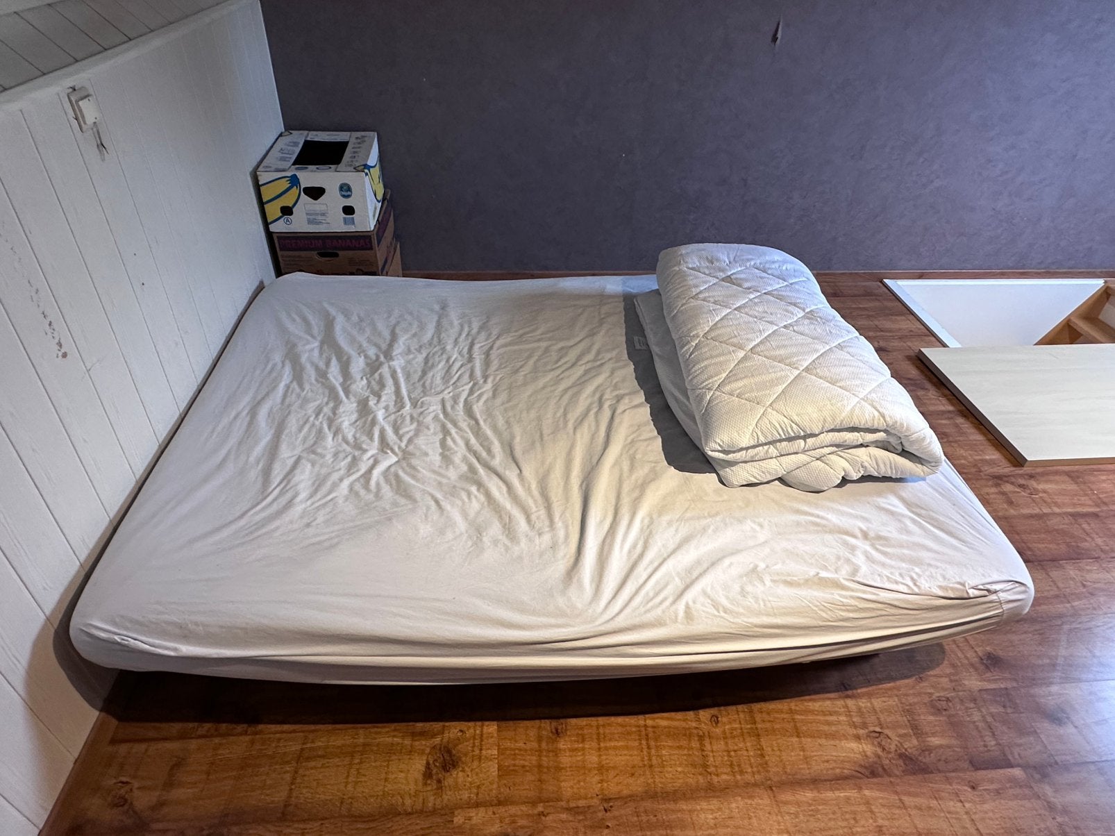 Zetelbed / slaapbank 2 personen – ca. 140 x 200 cm, Ophalen, Gebruikt, Tweepersoons, 200 cm