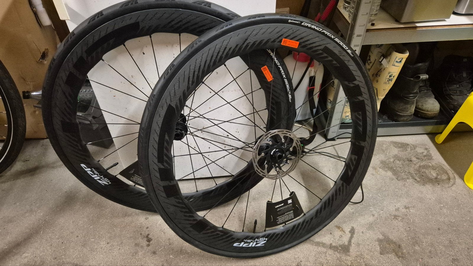 Zipp 454 NSW Carbon Wielset - 100% NIEUW, Zipp, Gravelbike, Nieuw, Carbon