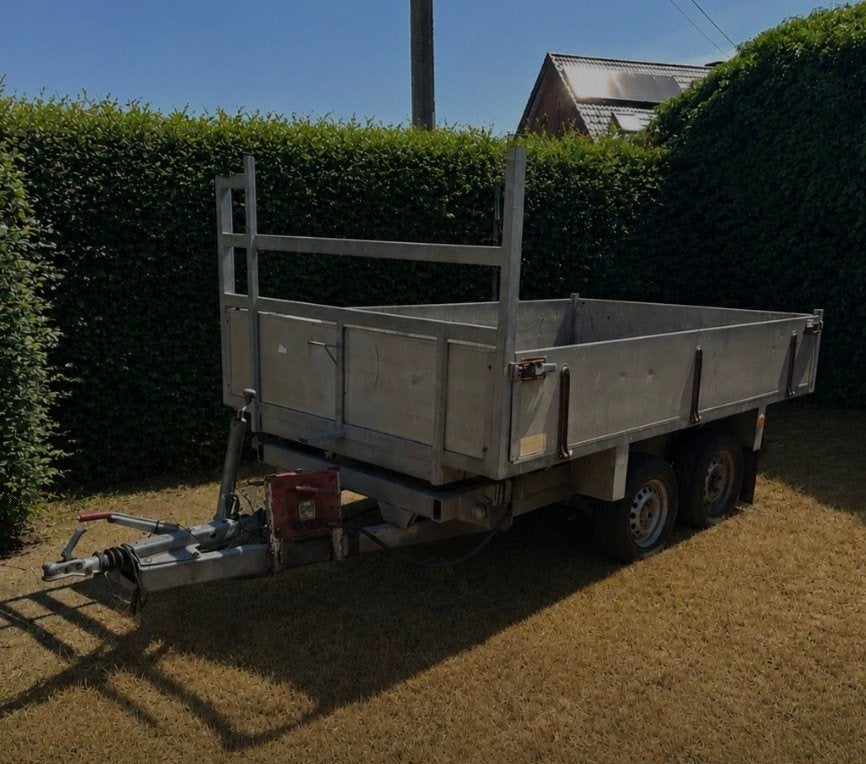 Bcw kip remork geremd, Auto diversen, Aanhangers en Bagagewagens, Ophalen, Gebruikt