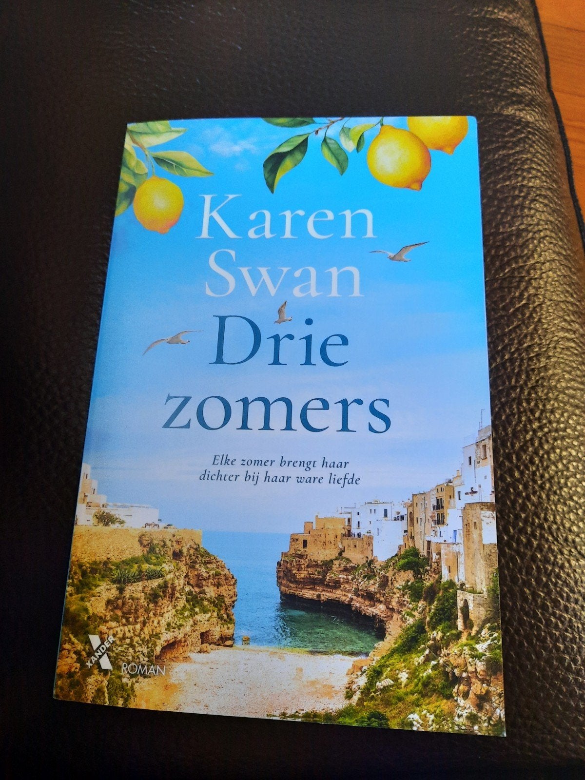 Roman Karen Swan. Drie zomers., Ophalen
