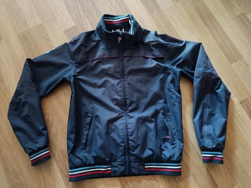 zomerjas met kap maat 14 jaar (158-164), Kinderen en Baby's, Ophalen of Verzenden, Zo goed als nieuw, DECATHLON., Jongen