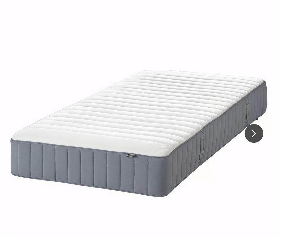 Matelas à ressorts VALEVÅGP, Maison & Meubles, Chambre à coucher | Matelas & Sommiers, Comme neuf, Matelas, 80 cm, 200 cm, Une personne