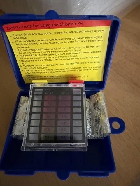 Testkit voor Ph en Chloor (NIEUW), Enlèvement ou Envoi, Neuf, Autres types