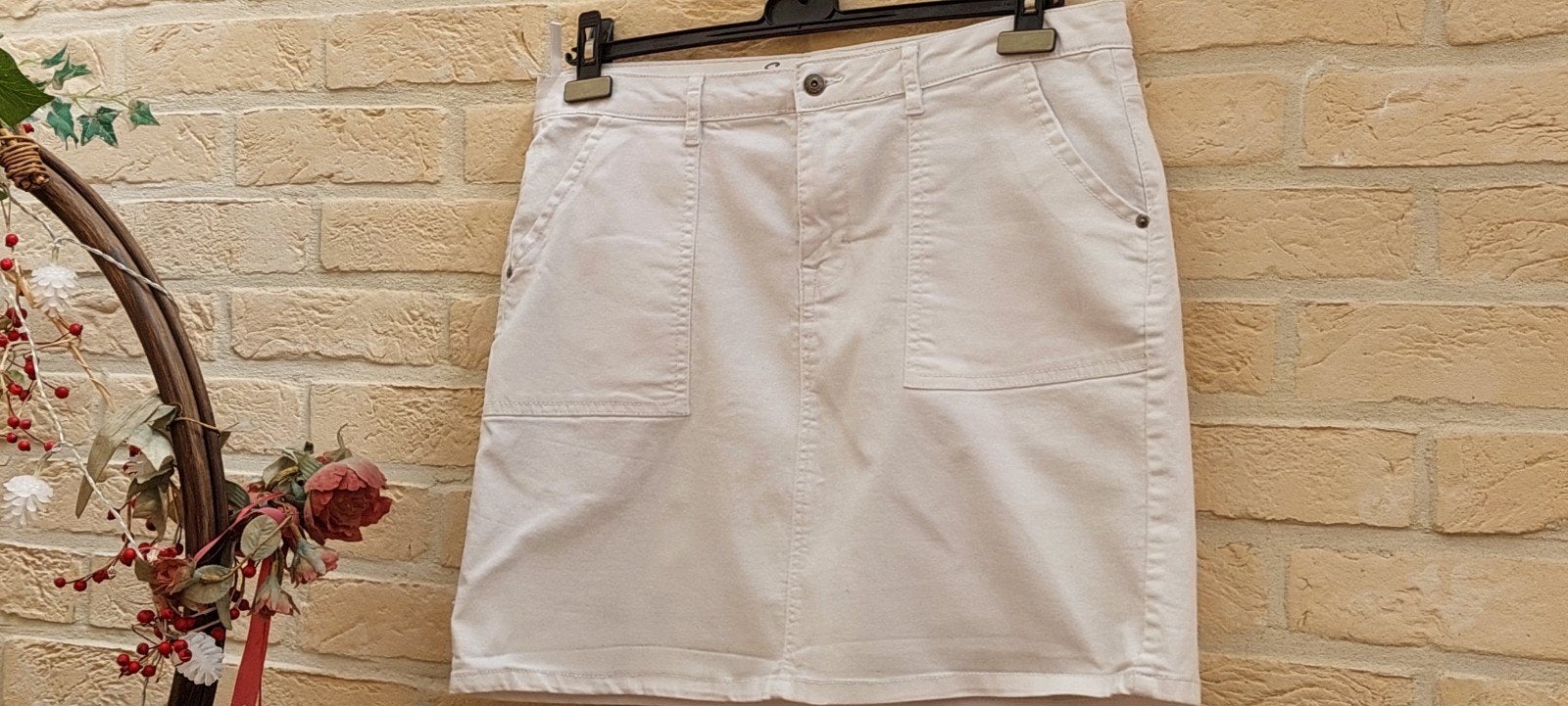 jeansrok maat 44 zeeman, Zeeman, Wit, Maat 42/44 (L), Ophalen of Verzenden
