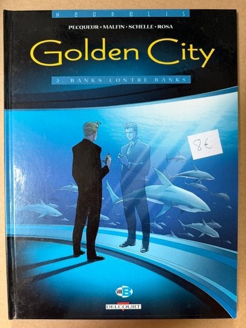 Golden city tome 2 reed, Enlèvement ou Envoi, Une BD, Comme neuf, Pecqueur