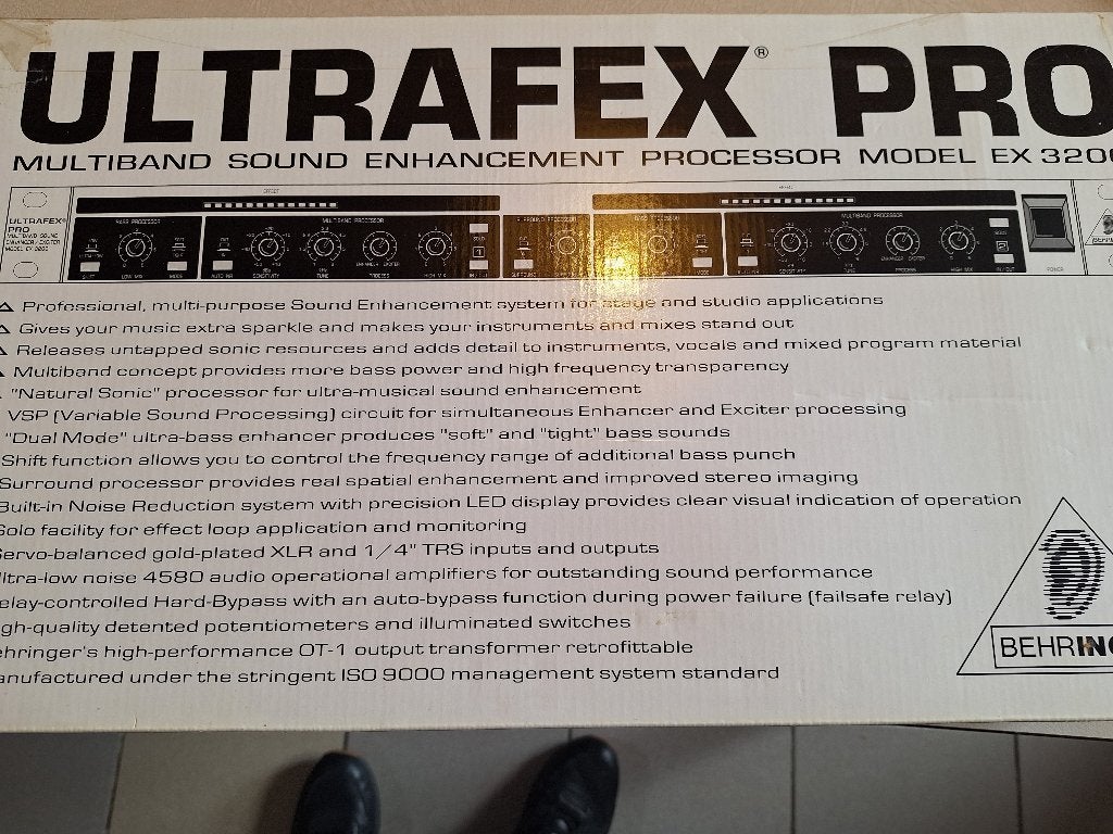 Behringer Ultrafex Pro EX 3200, Audio, Tv en Foto, Ophalen, Nieuw, Audio