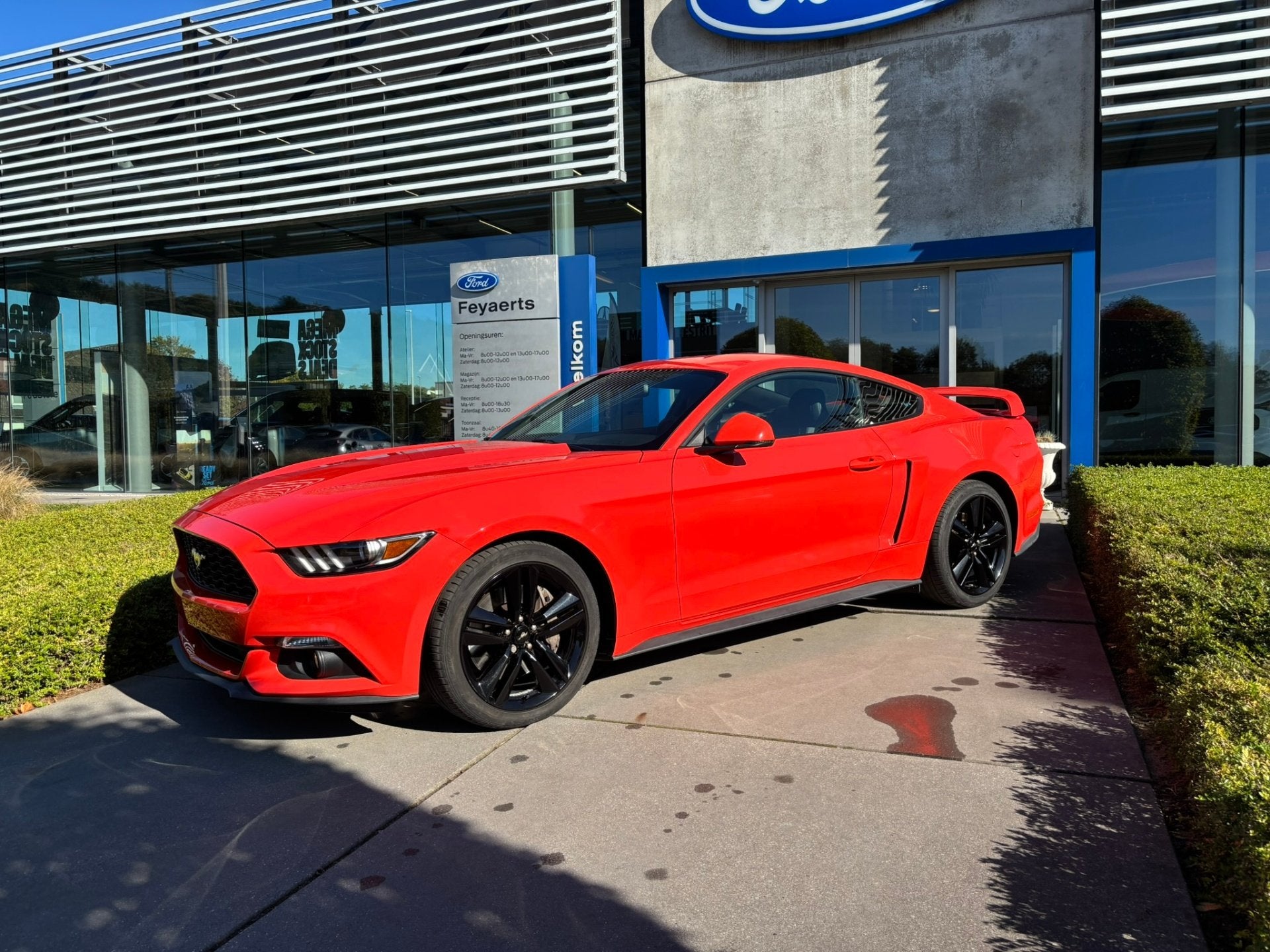 Ford Mustang 2.3 EcoBoost Manueel| Shaker | 61.239 km, Auto's, https://public.car-pass.be/vhr/071b155a-a0ce-4df0-a8ff-1cc3fea506a7
