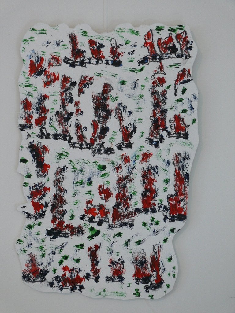 Figuratief - abstract "Forever", Antiek en Kunst, Ophalen