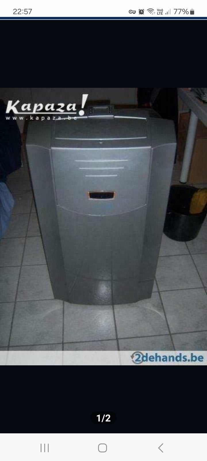 Zibro P729 goede staat weinig draaiuren., Electroménager, Climatiseurs, Enlèvement
