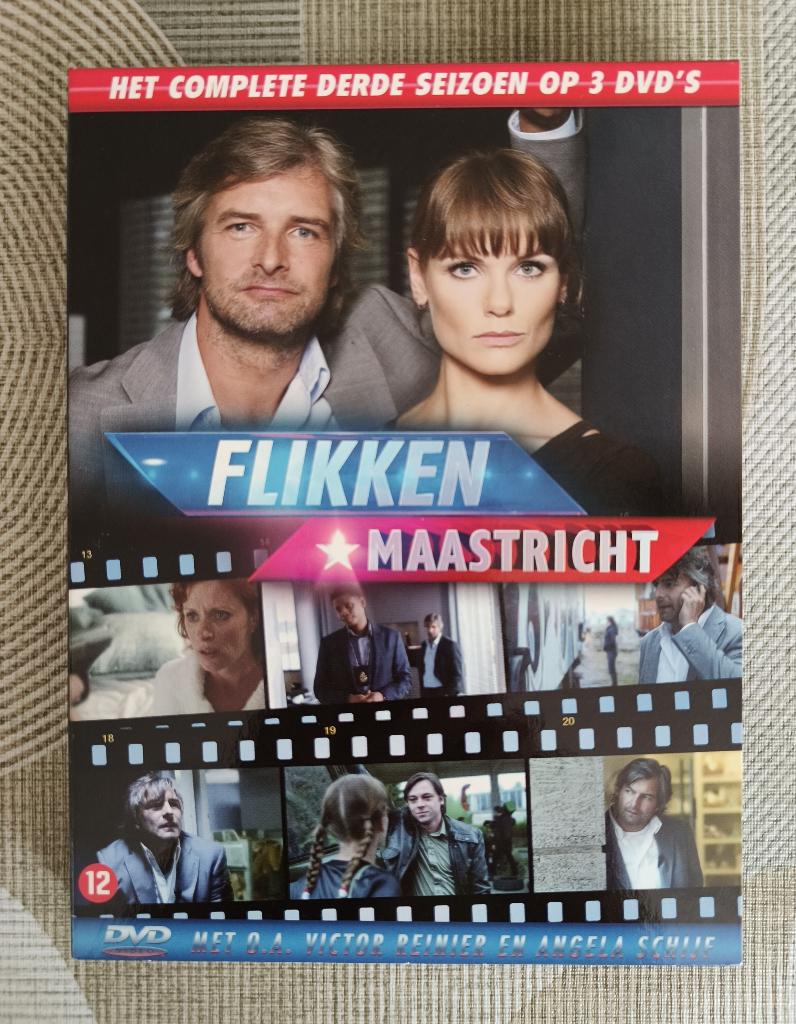 dvd Flikken Maastricht seizoen 3, Cd's en Dvd's, Ophalen, Gebruikt, Boxset, Actie en Avontuur