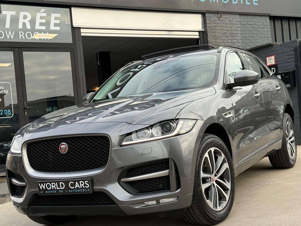 Jaguar F-Pace 2.0D R-SPORT PANO - COCKPIT - KEYLESS - LINE A, Autos, Jaguar, Entreprise, Achat, F-Pace, 4x4, ABS, Airbags, Air conditionné