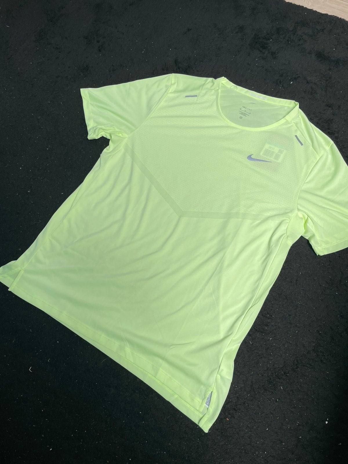 T-shirt Nike Running, Neuf, Fitness, Jaune, NIKE