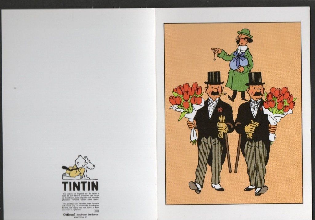 Carte double Tintin, Enlèvement