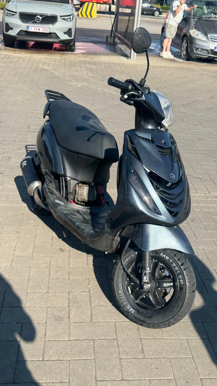 Zip 4 takt 80 cc a klasse, Fietsen en Brommers, Scooters | Piaggio, Zo goed als nieuw, Zip, Benzine, Ophalen
