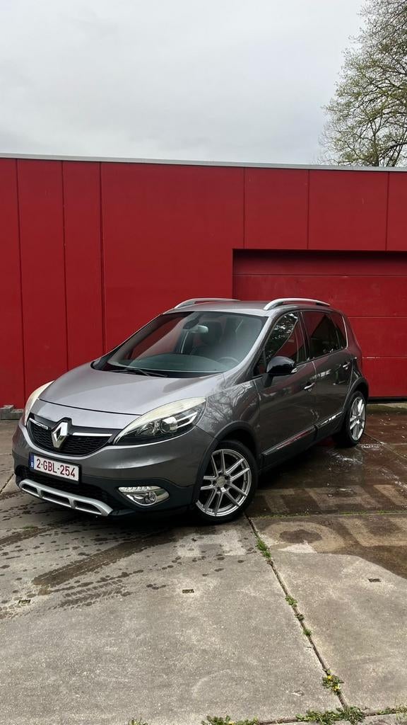 Scenic xmod te koop, Auto's, Euro 5, Zwart, Adaptive Cruise Control, Alcantara