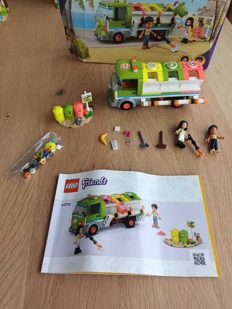 Lego Friends vuilniswagen, Enfants & Bébés, Lego, Ensemble complet, Friends, Comme neuf