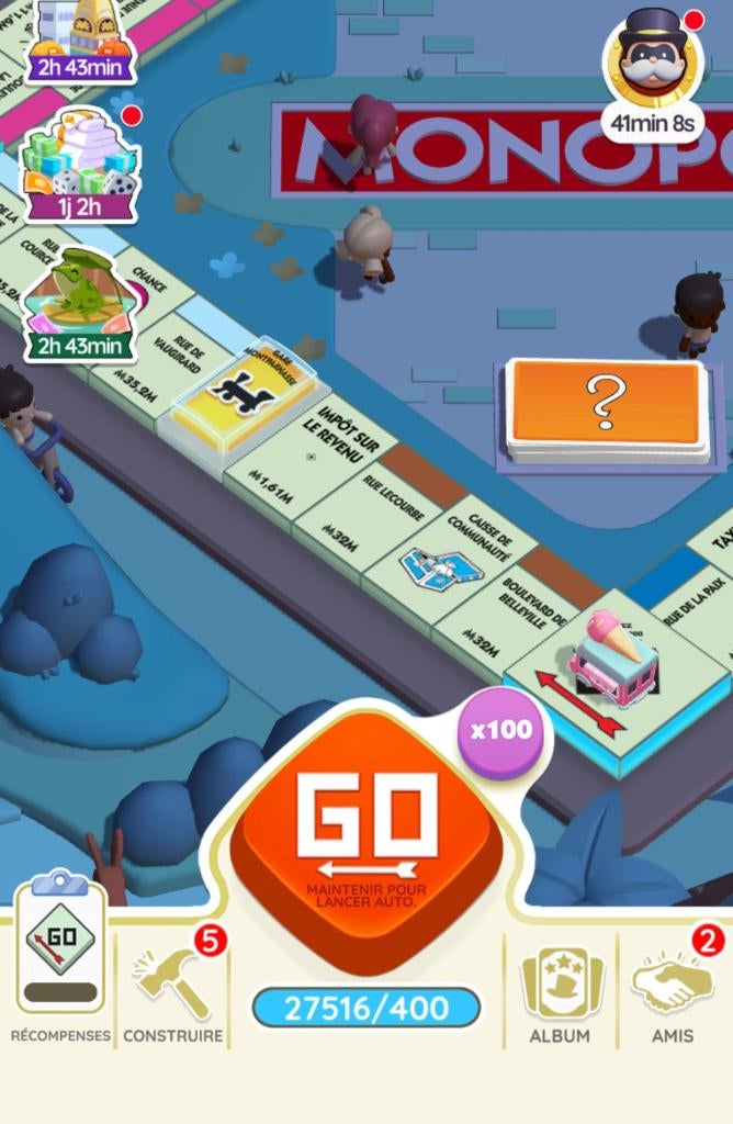 Compte Monopoly Go 27500 dés - Niveau 7880, Hobby & Loisirs créatifs, Enlèvement, Neuf