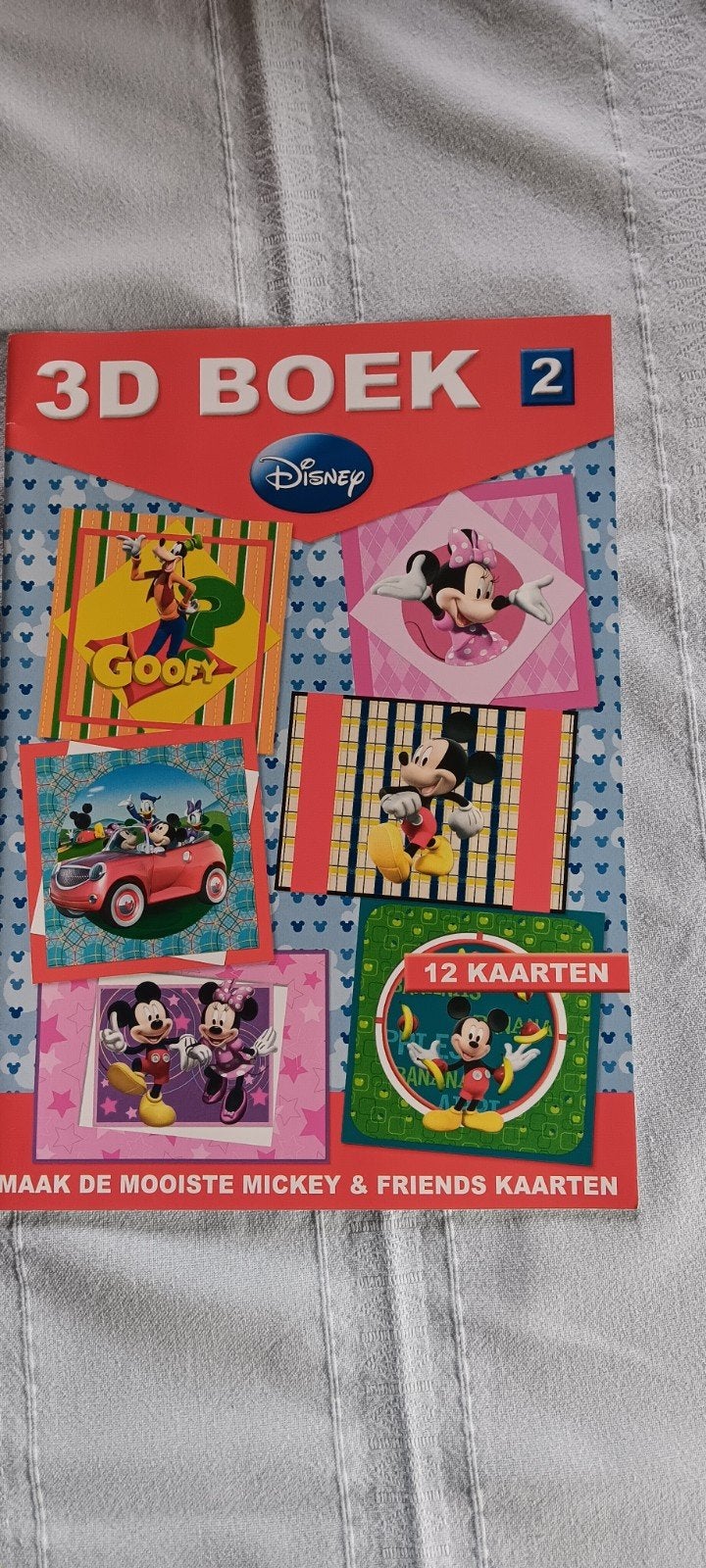 3 D boek Mickey mousse, Hobby & Loisirs créatifs, Scrapbooking, Enlèvement