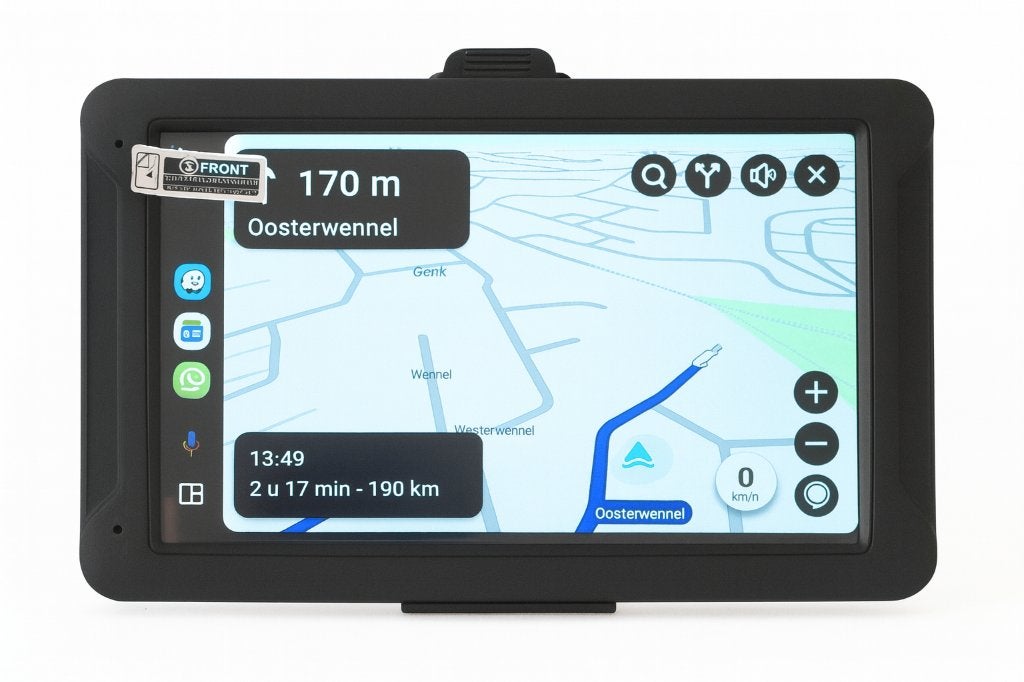 DRK TECH Android GPS Navigatie Tablet 7” Camper / Auto - TMC, Info@drktech.be, Oosterwennel 35 Genk, Nieuw, Ophalen of Verzenden