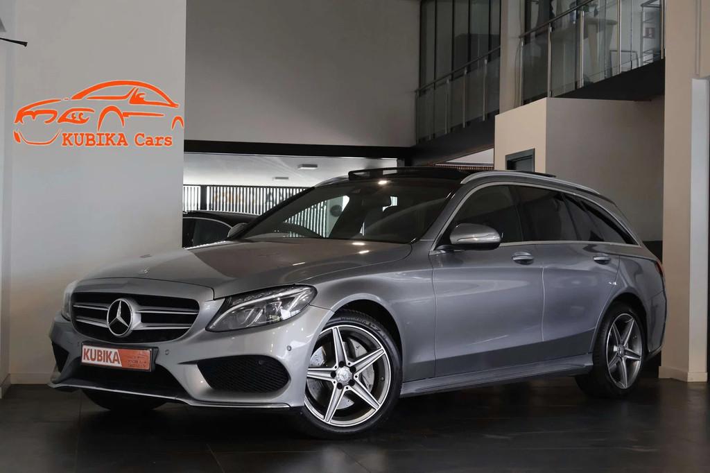 Mercedes-Benz C-CLASS 300 C 300 Bluetec Hybrid Pano CruiseC, Auto's, Mercedes-Benz, Automaat, USB, Gebruikt, 4 cilinders
