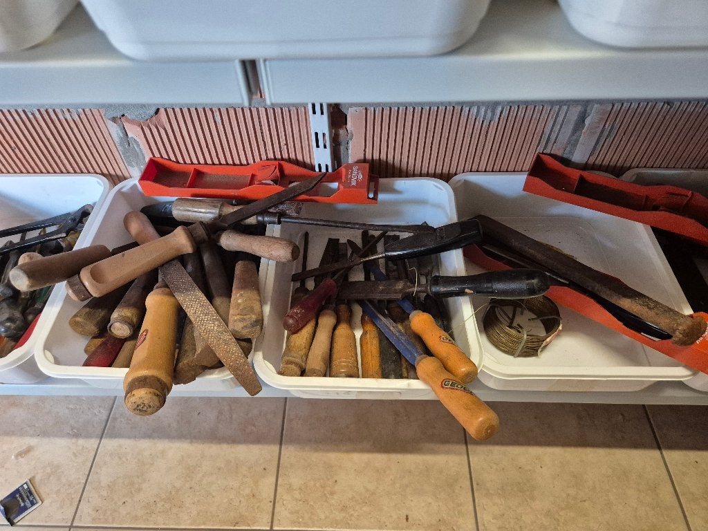 vintage handgereedschap, Bricolage & Construction, Outillage | Outillage à main, Enlèvement, Utilisé, Autres types, Autres marques