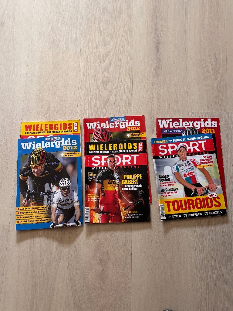 Wielergidsen verschillende, Ophalen of Verzenden, 1980 tot heden, Tijdschrift