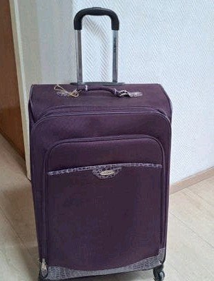Samsonite grote trolleykoffer met 4 wielen, zeer stevig, Ophalen, Gebruikt, Wieltjes