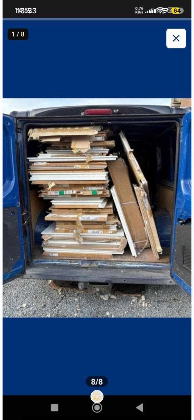 Lot deuren 46, Bricolage & Construction, Fenêtres & Moustiquaires, Porte intérieure, Verre, Porte coulissante, Enlèvement ou Envoi