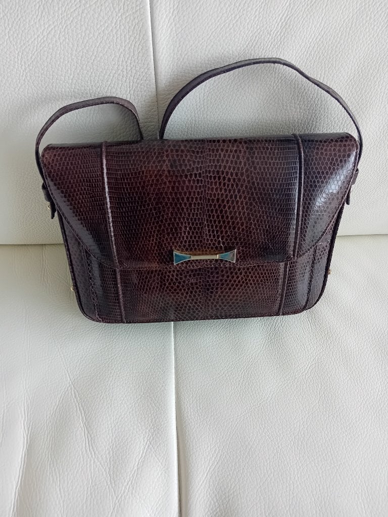 tas voor dames, Ophalen of Verzenden, Gebruikt, Bruin, Handtas