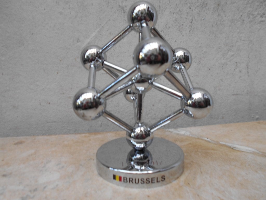 sculptuur atomium  BRUSSELS, Ophalen of Verzenden, Metaal