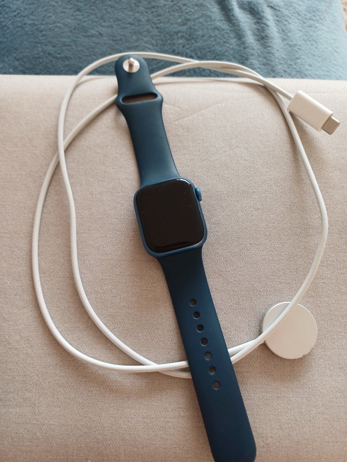 smart watch voor Apple, Handtassen en Accessoires, Ophalen, GPS, Zo goed als nieuw, Blauw