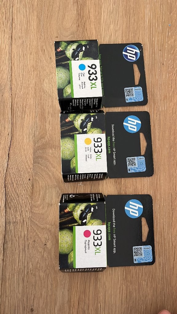 Inktcartridges HP 933 XL, Ophalen, Nieuw, Cartridge, HP