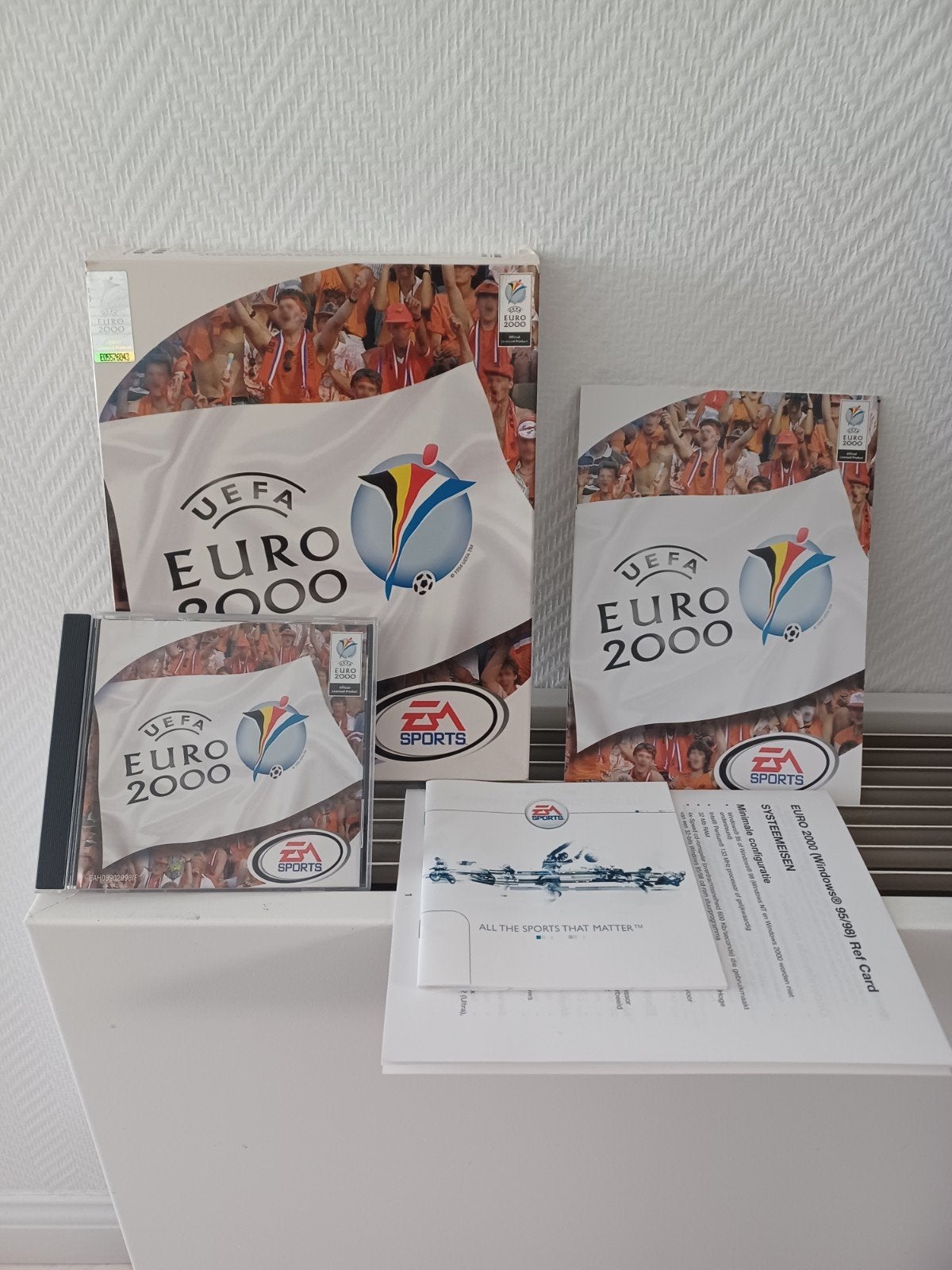 Verzamel pc big box editie Uefa Euro 2000, Games en Spelcomputers, Ophalen of Verzenden